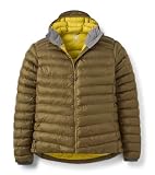 Rab Chaqueta Cirrus Alpine para hombre, abrigo aislado ligero para escalada y montañismo, Roble, L