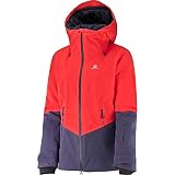 SALOMON Qst Guard Jkt W - Chaqueta para Mujer, Color Rojo, Talla S