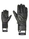 Ziener Guantes de esquí para Hombre GISMON-Z | Primaloft, Piel, Touch, Black, 9