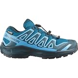 SALOMON XA Pro Waterproof, Zapatillas De Senderismo Impermeables para Niños, con Sistema Sensifit para Un Ajuste Cómodo Y Suela Contagrip Duradera