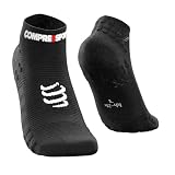 Compressport SL3T3SB Calcetines, Hombre, Negro, 3XL