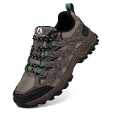 Unitysow Zapatillas de Senderismo Y Trekking Hombre Exterior,Marrón,43 EU | Mujer Impermeable Botas Montaña,Ligeros Casuales Zapatos de Deporte,Transpirable Cómoda,Camping,Caminar,Ideal para Exteriores