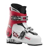 ATOMIC Botas de esquí Roces Idea, niños Unisex, Blanco/Rojo/Negro, MP 19.0-22.0
