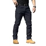 Pantalones tácticos para hombre, de combate, cargo, senderismo, al aire libre, tácticos, pantalones de trabajo, pantalones militares, elásticos, para ocio, senderismo, escalada, softshell para hombre