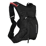 USWE MTB Hydro Mochila de hidratación con bolsa de hidratación - Mochila de hidratación para ciclismo, MTB, MTB eléctrica y grava, mochila con bolsa de agua (3L, negro carbono)