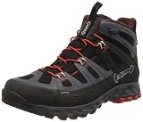 AKU Selvatica Mid GTX, Botas de montaña Hombre, Negro/Rojo, 42 EU