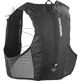 Salomon Hydra Access Vest 4 One Flask, Chaleco hidratación Minimalista con Bolsillos Acceso fácil, Bebida cómoda SensiFit, Frasco Blando Incluido para Trail Cortos