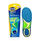 Dr. Scholl's Plantillas GelActiv Sport para Hombre - Para calzado deportivo, comodidad todo el día, absorción de impactos y elasticidad con la tecnología GelWave - Talla 40-46,5