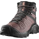Salomon X Ultra Snowpilot Impermeables Zapatos de senderismo para Mujer, Estable para la nieve, Calidez duradera, Todo listo para el invierno, Black, 36