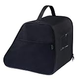 CampTeck U7239 Poliéster Unisex Bolsa Zapatos Senderismo, Bolsa Botas Montaña, Viaje - Negro