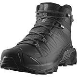Salomon X Ultra Snowpilot Impermeables Zapatos de senderismo para Hombre, Estable para la nieve, Calidez duradera, Todo listo para el invierno, Black, 47 1/3
