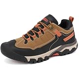 ARRIGO BELLO Zapatillas Trekking Hombre Senderismo Montaña Zapatos 41-46 | Malla Transpirable, Antideslizantes, Todas Las Estaciones, Ligero, Resistente, Cómodo, Informal, Amarillo, Talla 43