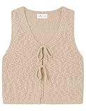 Springfield Chaleco para Mujer Beige M