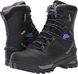 Salomon Toundra Pro CSWP W Botas de Senderismo, Mujer, Negro (Phantom/Black/Amparo Blue), 37 1/3 EU (4.5 UK)